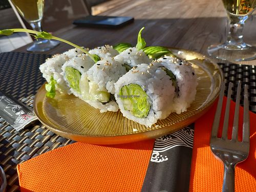 Sushi vegano at Bar Ristorante Sushi Aria d'Oriente in Brunico