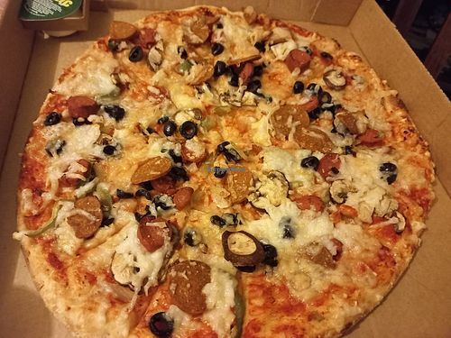 Vegan Works at Papa John's in West Wickham