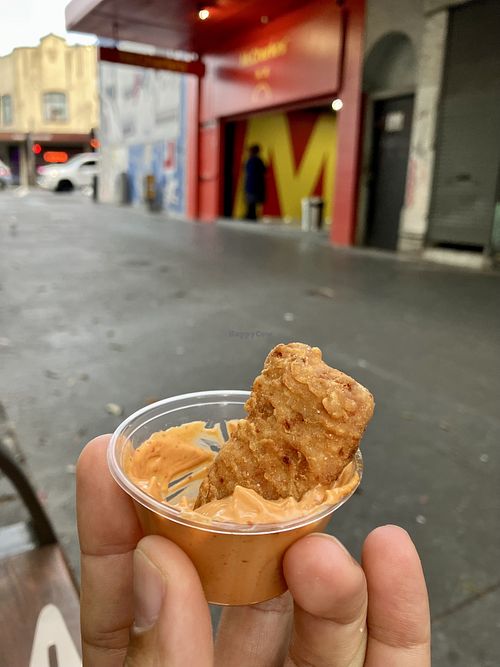 Nuggets and chipotle sauce  at Mr.Charlie's - Sydney in Redfern