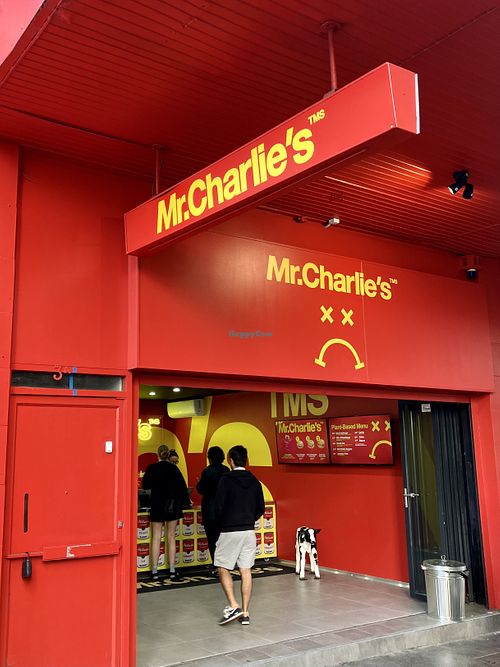 Outside  at Mr.Charlie's - Sydney in Redfern