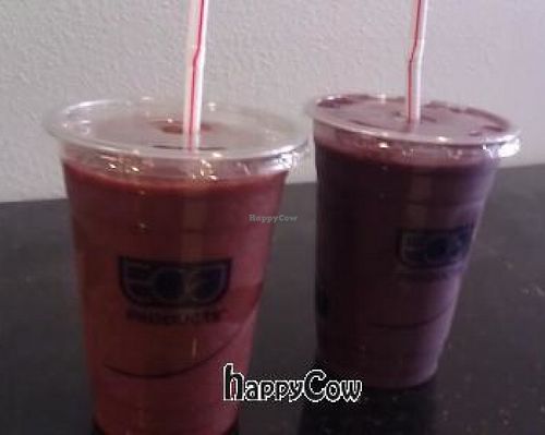 Raw smoothies at Balance in Logan