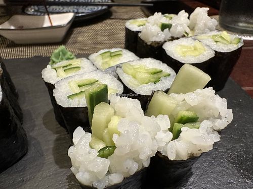 cucumber maki  at Shizu Japanisches Restaurant in Bad Neustadt An Der Saale