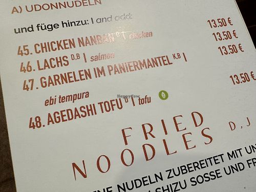 tofu dish  at Shizu Japanisches Restaurant in Bad Neustadt An Der Saale