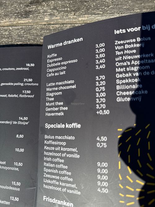 Best prima voor een museum restaurant. Inmiddels ook plantaardige melk  at Het Vijfde Caisson - Museumbrasserie en Kenniscentrum in Zeeland