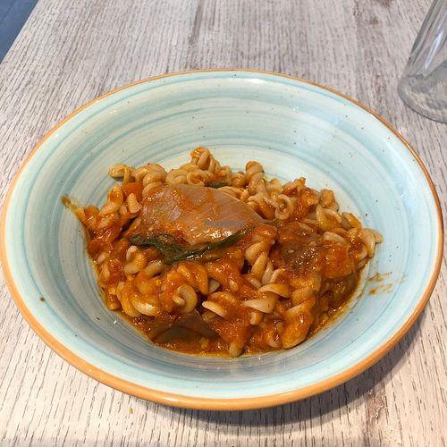 Fresh pasta with tomato and vegetable sauce. at L'Ora della Pasta in Como