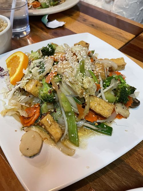 Veggies  at Thai Cafe in Prescott Valley