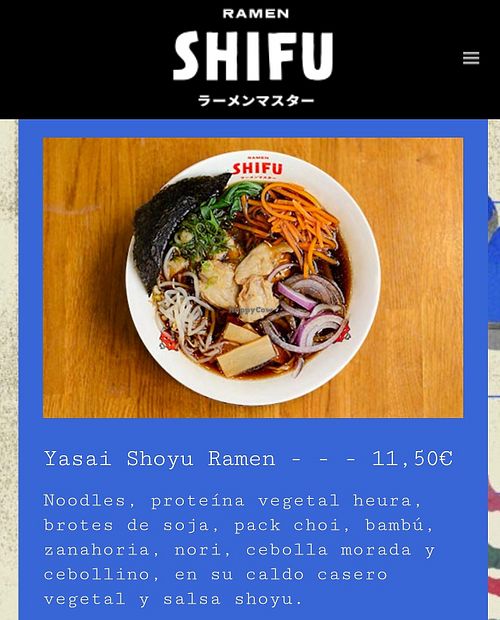 Ramen at Ramen Shifu in Tenerife