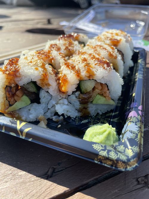 Vegan roll  at Kura Sushi Cuisine in Cork