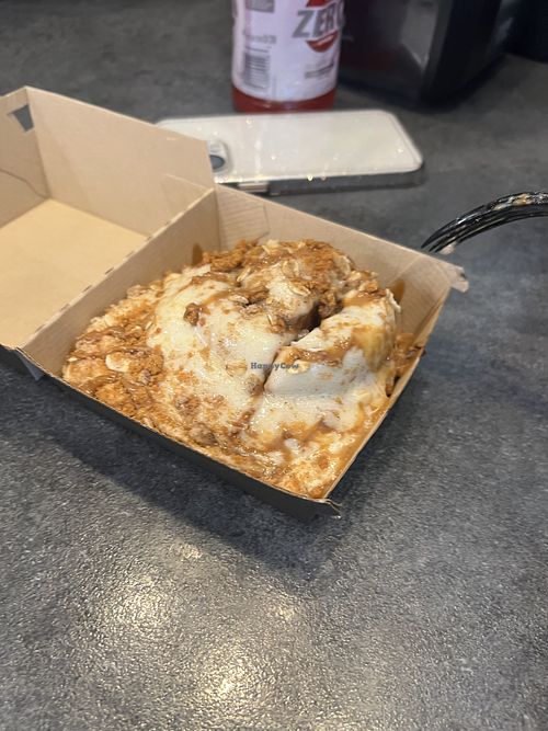 Biscott flavor  at Cinnaholic in Tampa