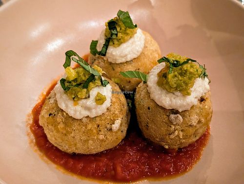 arancini at Aliado Bar & Aperitivo in San Juan