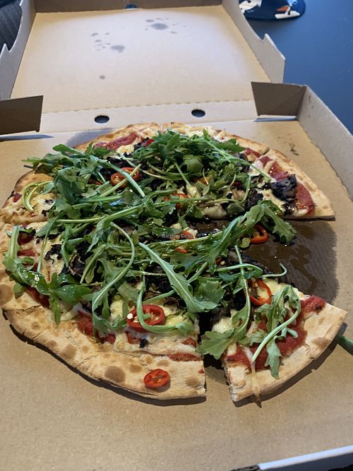 Vegan cheese available   at Pizzeria and Gelato Bar in Whitsundays