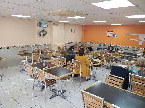 Inside at Bombay Spice in North West London