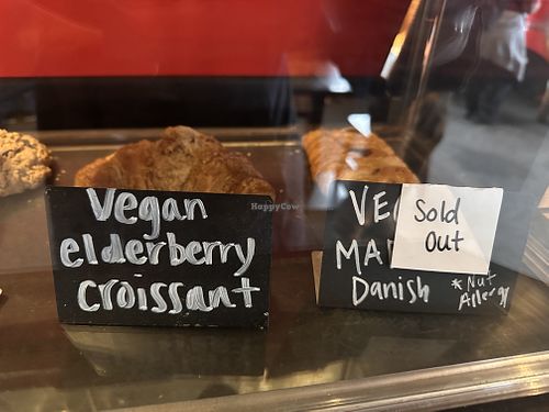 Vegan elderberry croissant and danish   at Java Moose Espresso Cafe in Grand Marais