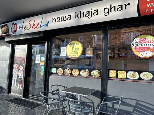 Shopfront   at Heshela Newa Khaja Ghar in Rockdale
