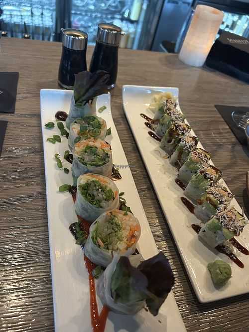 Vegan Opium Hour Options  at Starfish in Newport Beach