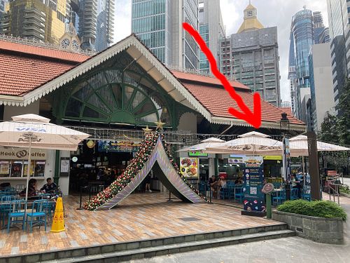 It's there! at Tiong Bahru Durian - Lau Pa Sat in Central Singapore