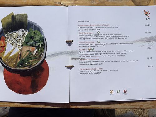 Soup&broth   at Tsas by Dolkhar in Leh