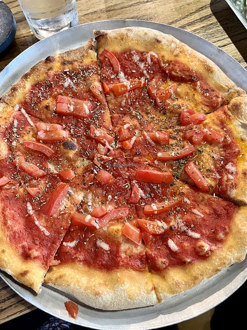 Marinara pizza   at Brewpoint in Bedford