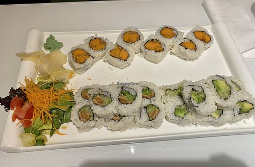 Vegan Makimoto entree  at Asiana Noodle Shop in Burlington