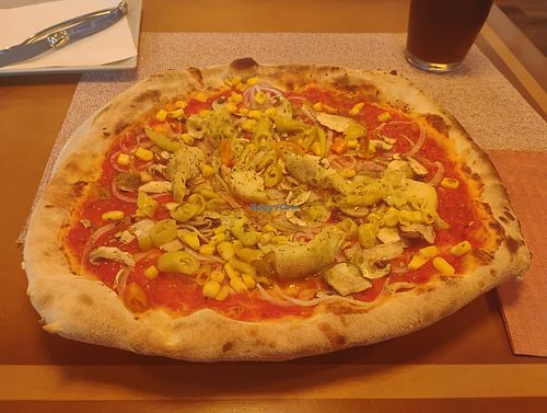 Pizza Vegan at Picobello in Feldkirchen In Kaernten