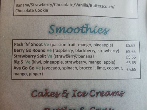  at The Pavilion Dining Room in Lynmouth