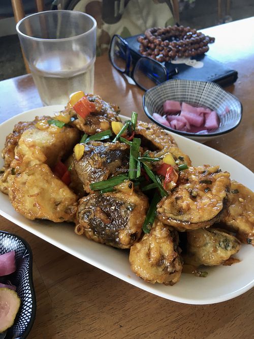 Kungpao eggplant  at Soombida - 숨비다 in Jeju