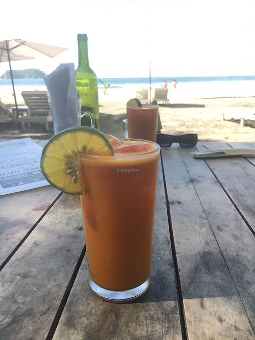 Sunshine Juice at Luv Burger in Samara