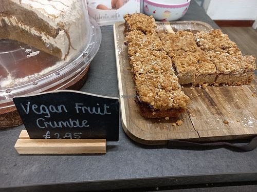 Fruit Crumble at Ollie Polly Play Cafe in West Wickham