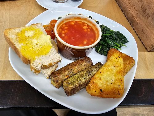 Vegan Breakfast at Ollie Polly Play Cafe in West Wickham