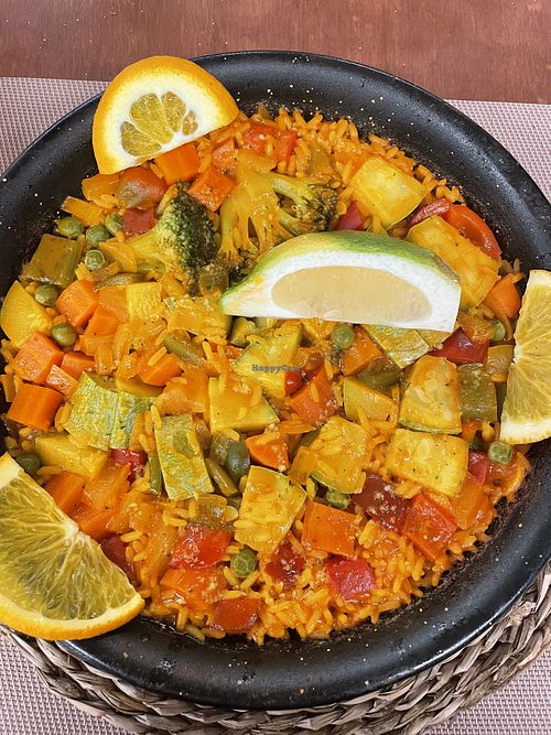 Paella  at Mijia in Tenerife