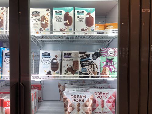 Vegan fudge bars  at Zhung Kong Supermarket  in Kralendijk