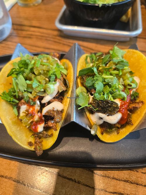 Brussels sprout tacos at The Mule - Burlington in Burlington
