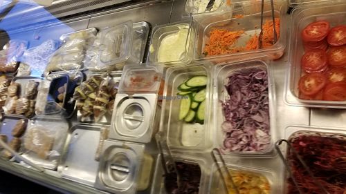 Food at De Vegetarische Snackbar in The Hague