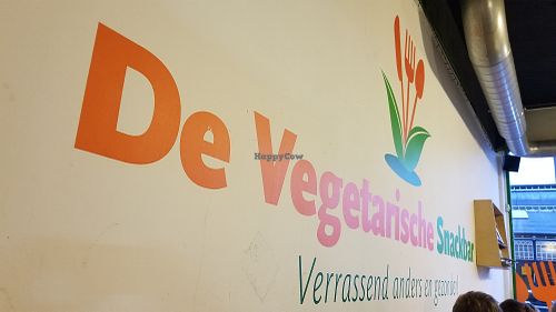 Wall at De Vegetarische Snackbar in The Hague