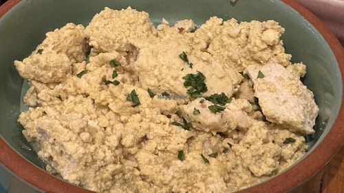 Omelete de tofu #Veganuary at Teva Deli in Rio De Janeiro