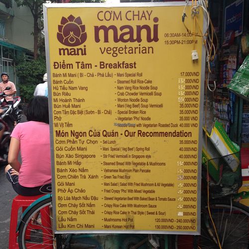 7 at Mani in Ho Chi Minh City