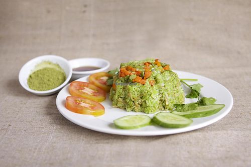 Green Tea Fried Rice at Mani in Ho Chi Minh City