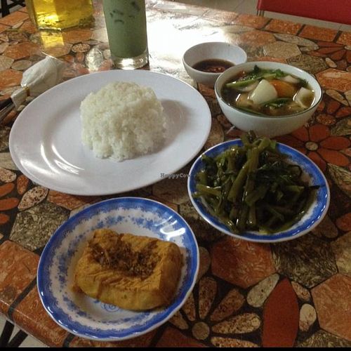 set lunch for only 35,000!  at Mani in Ho Chi Minh City