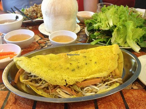 Delicious banh xeo! at Mani in Ho Chi Minh City