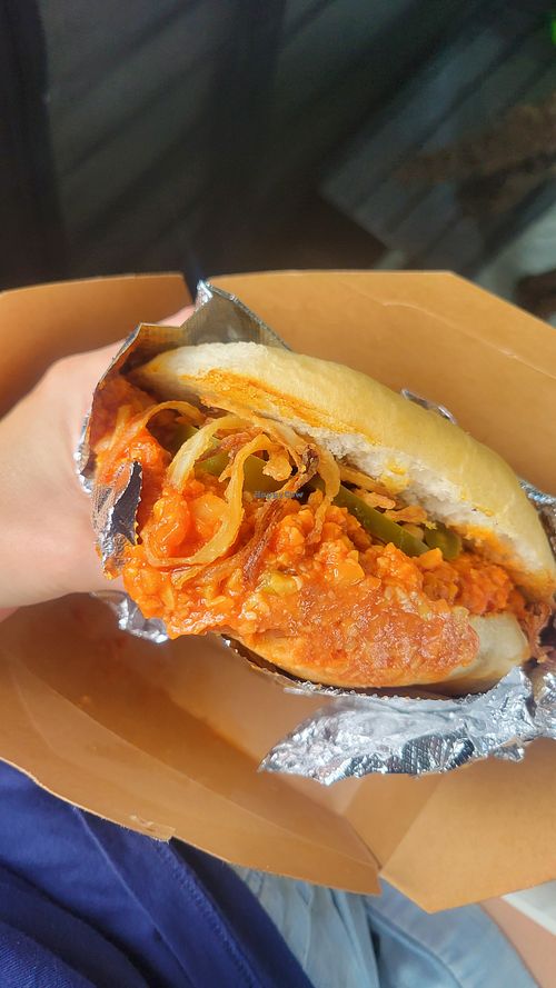 Tempeh sloppy joe at Von Blaze in Morgantown