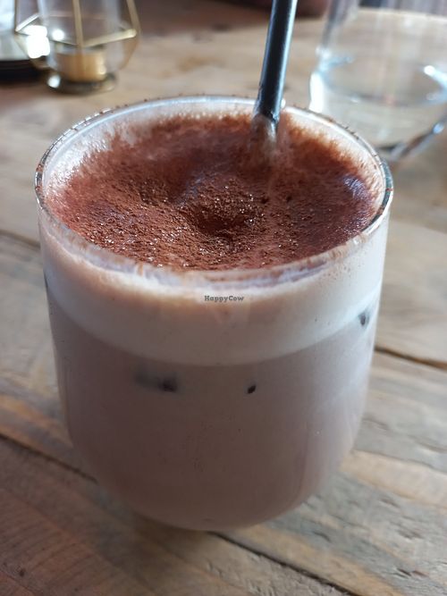 Vegan Milkshake at Njord Cafe Bar in Ramsgate