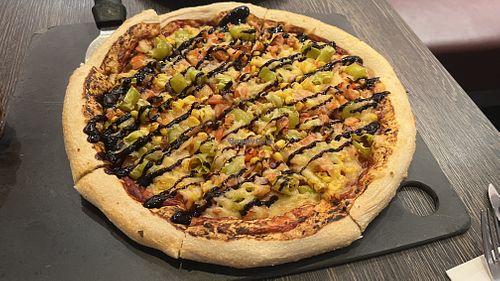 Vegane Pizza  at Pizza Hut - Raschplatz in Hannover