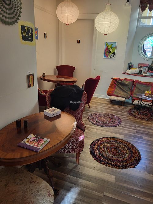 Indoors at Café Myka in Malmo