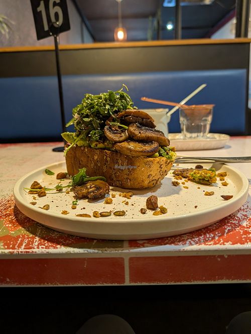 Avocado smash (hopefully it stays on the menu!) at Home Grown Port Fairy in Port Fairy