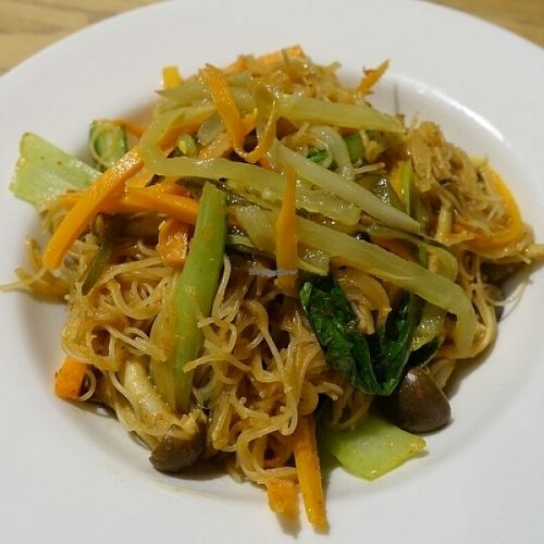 Tom Yam fried vermicelli  at Real Food - Novena Square in Central Singapore