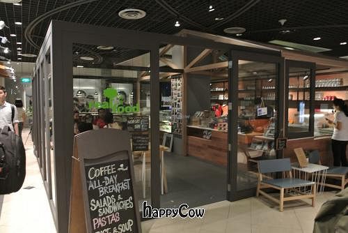 Outside at Real Food - Novena Square in Central Singapore