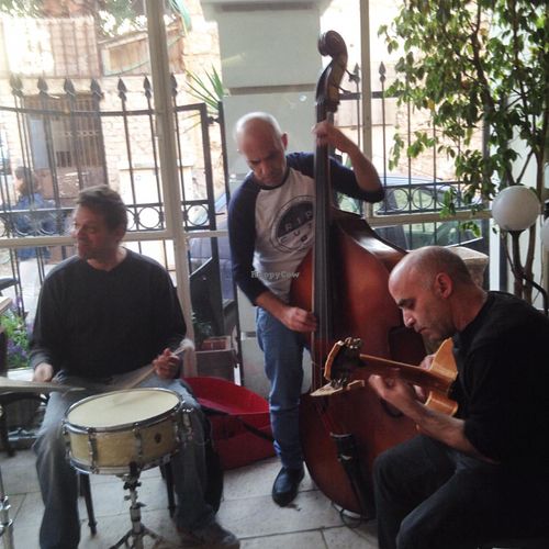 Jazz Trio Every Friday Afternoon at Meshek Barzilay in Tel Aviv