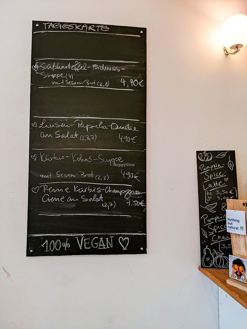 Menu of the day at Pele-Mele at Pele-Mele in Berlin