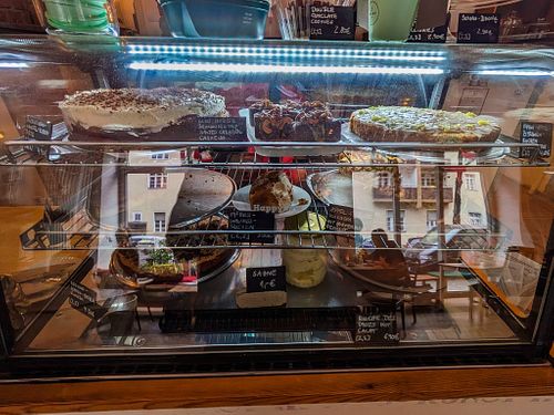 The days cakes and pastries at Pele-Mele at Pele-Mele in Berlin