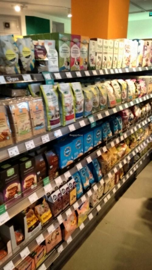 store cupboard goods at Veganz in Berlin